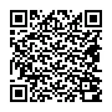 QR-koodi puhelinnumerolle +18452000672