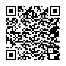 QR kód a telefonszámhoz +18452000673