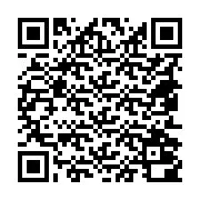 QR-koodi puhelinnumerolle +18452000748