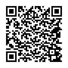 QR kód a telefonszámhoz +18452043274