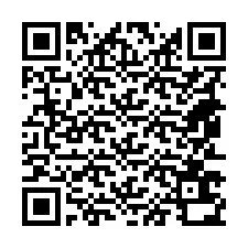 Código QR para número de teléfono +18453630775