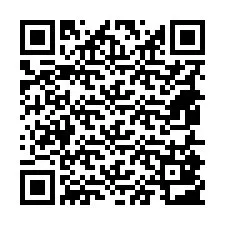 Codice QR per il numero di telefono +18455803205