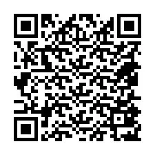 QR-code voor telefoonnummer +18455827359