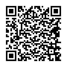 QR-code voor telefoonnummer +18456749422