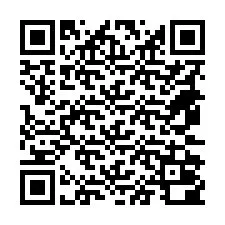 Código QR para número de telefone +18472000031