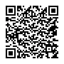 電話番号のQRコード +18472154418