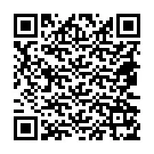 QR код за телефонен номер +18472175678