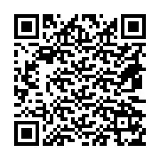 Código QR para número de teléfono +18472175681