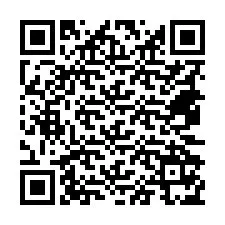 Kod QR dla numeru telefonu +18472175693