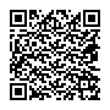 QR kód a telefonszámhoz +18472175694