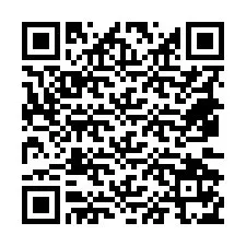 QR-koodi puhelinnumerolle +18472175709