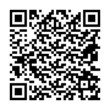 Código QR para número de telefone +18472175725