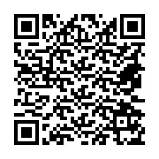 QR-Code für Telefonnummer +18472175737