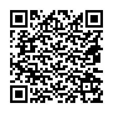 Kode QR untuk nomor Telepon +18472175744