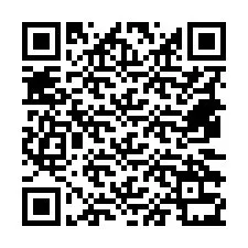 Codice QR per il numero di telefono +18472331687
