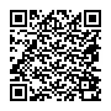 QR-Code für Telefonnummer +18472820674