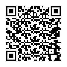 QR-код для номера телефона +18474694289