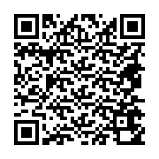 Codice QR per il numero di telefono +18475650972