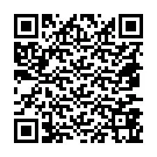 QR Code pour le numéro de téléphone +18477865188