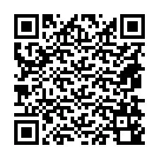 QR kód a telefonszámhoz +18478140555