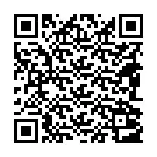 QR kód a telefonszámhoz +18482003610