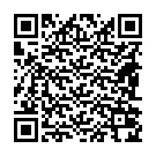 QR-Code für Telefonnummer +18482024475