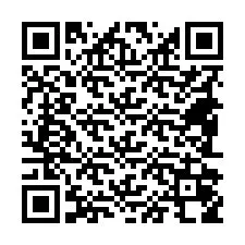 QR-code voor telefoonnummer +18482058093