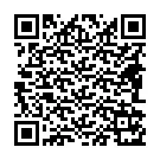 Código QR para número de telefone +18482171406