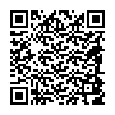 QR kód a telefonszámhoz +18484806149