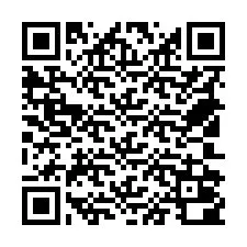 Código QR para número de teléfono +18502000003