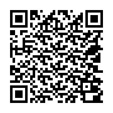 Codice QR per il numero di telefono +18502000178