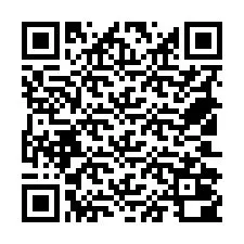 QR-koodi puhelinnumerolle +18502000183