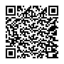 QR код за телефонен номер +18502000278