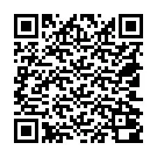 QR kód a telefonszámhoz +18502000288