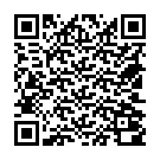 Codice QR per il numero di telefono +18502000386