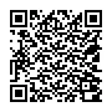 QR-code voor telefoonnummer +18502000390