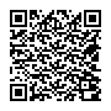 QR-code voor telefoonnummer +18502000392