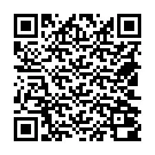 QR код за телефонен номер +18502000396