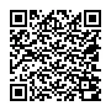 QR-code voor telefoonnummer +18502000458