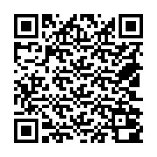 Codice QR per il numero di telefono +18502000463