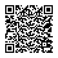 Codice QR per il numero di telefono +18502035920