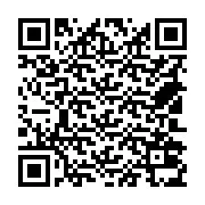 QR Code สำหรับหมายเลขโทรศัพท์ +18502035957