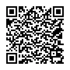 Código QR para número de teléfono +18502035959