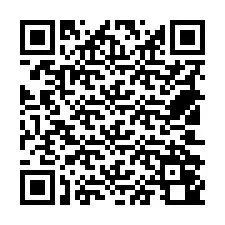 QR код за телефонен номер +18502040687