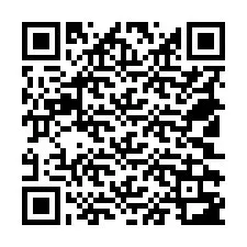 QR-koodi puhelinnumerolle +18502383030