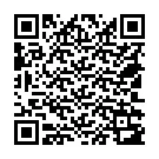 Kode QR untuk nomor Telepon +18502383414