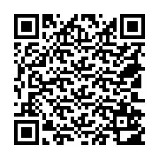 QR kód a telefonszámhoz +18502502544