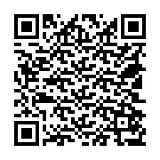 QR код за телефонен номер +18502577264