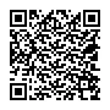 Código QR para número de teléfono +18502578658