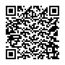 QR-code voor telefoonnummer +18502667770